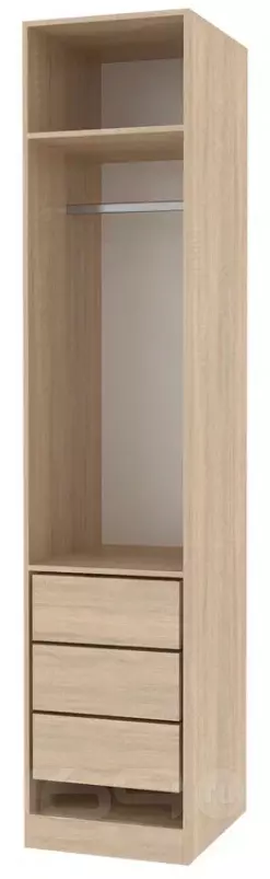 Открытая гардеробная Trend-03 Сонома