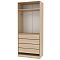 Открытая гардеробная Trend-05 Сонома