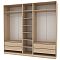 Открытая гардеробная Trend-14 Сонома
