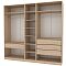 Открытая гардеробная Trend-17 Сонома