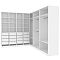 Открытая гардеробная Trend-23 Белый Открытая гардеробная Trend-23 Белый