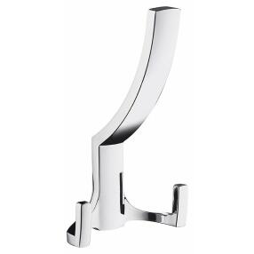 Крючок мебельный трехрожковый KR-0340 Хром