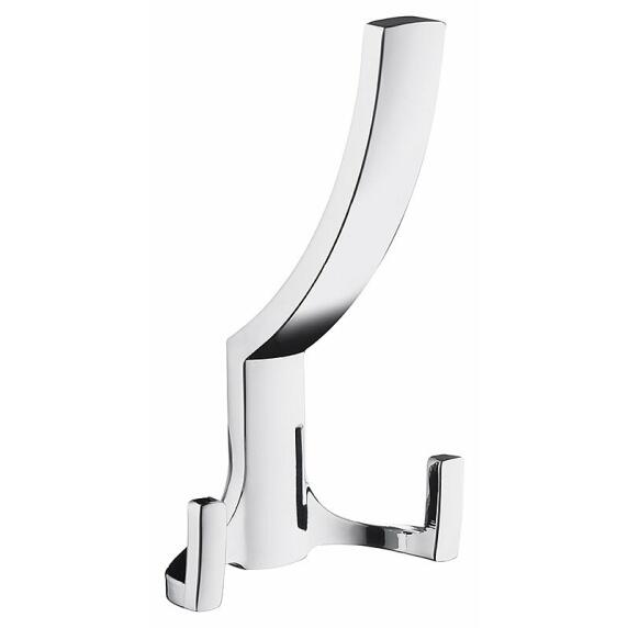 Крючок мебельный трехрожковый KR-0340 Хром