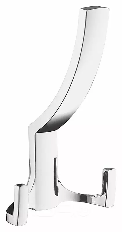Крючок мебельный трехрожковый KR 0340 SC Матовый Хром