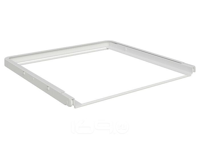 Рама выдвижная для мелкосетчатых корзин белая 28*463*410