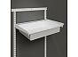 Корзина пластиковая new 540*412*90 Белый-ral9016