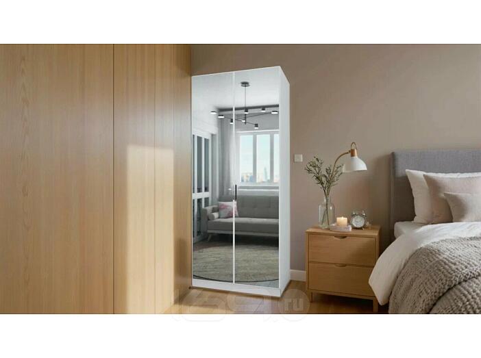 Шкаф Trend-2 Белый  Зеркало 100*236*58