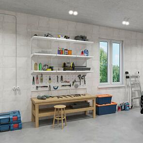 Система хранения над верстаком белая 1791*450*1536