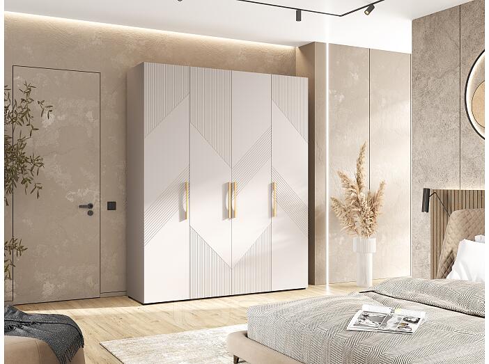 Ирис Шкаф 4-х ств.(1800) (Кашемир, Кашемир)