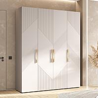 Шкаф 1800x506x2236 Ирис Кашемир/кашемир МДФ