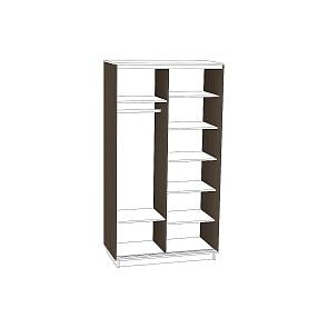 Комплект боковых элементов шкафа-купе D2 Чёрное дерево 2200*450