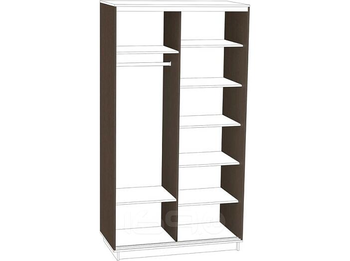 Комплект боковых элементов шкафа-купе D2/D3 Чёрное дерево 2200*600
