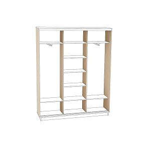 Комплект боковых элементов шкафа-купе D3 Дуб молочный 2200*450