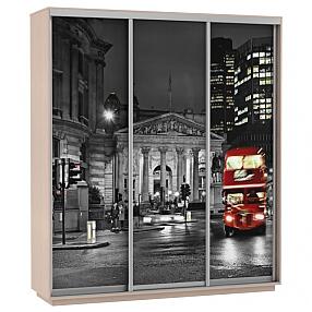 Комплект из 3 дверей Фото 3-180 Ночной Лондон  для шкафа Н220