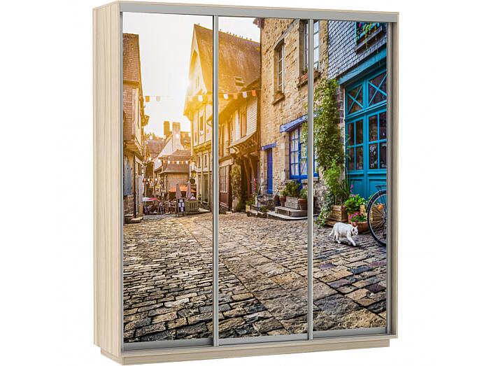 Комплект из 3 дверей Фото 3-180 Улица  для шкафа Н220