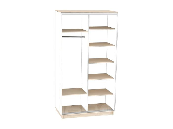 Комплект внутренних элементов шкафа-купе D2 Дуб молочный 1200*450 Комплект внутренних элементов шкафа-купе D2 Дуб молочный 1200*450