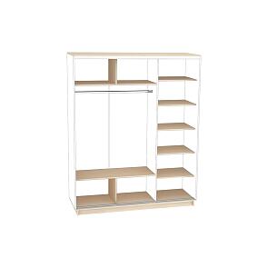 Комплект внутренних элементов шкафа-купе D3 Дуб молочный 1800*450