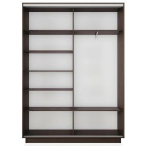 Корпус 2х-дверного шкафа-купе Экспресс 2 Дуо 140 Венге 1400x2200x450