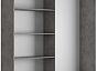 Корпус 2х-дверного шкафа-купе Экспресс Дуо120 Бетон 1200х 2200х450