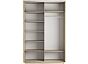 Корпус 2х-дверного шкафа-купе Экспресс Дуо 120 Дуб Сонома 1200х2200х600
