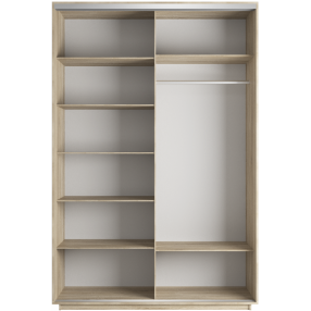 Корпус 2х-дверного шкафа-купе Экспресс Дуо120  Дуб Сонома 1200х 2200х600