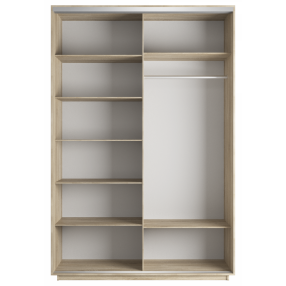 Корпус 2х-дверного шкафа-купе Экспресс Дуо160 Дуб Сонома 1600х 2200х600