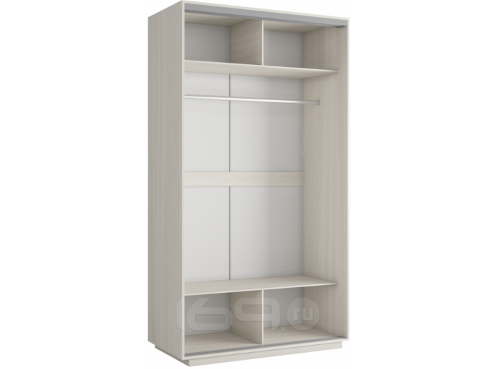 Корпус шкафа-купе 2-120 Экспресс Хит Ясень Шимо светлый 1200х 2200х600