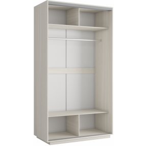 Корпус шкафа-купе 2-120 Экспресс Хит Ясень Шимо светлый 1200х 2200х600