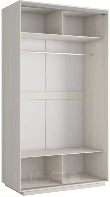 Корпус шкафа-купе 2-120 Экспресс Хит Ясень Шимо светлый 1200х 2200х600