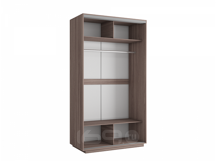 Корпус шкафа-купе 2-120 Экспресс Хит Ясень Шимо тёмный 1200х 2200х600
