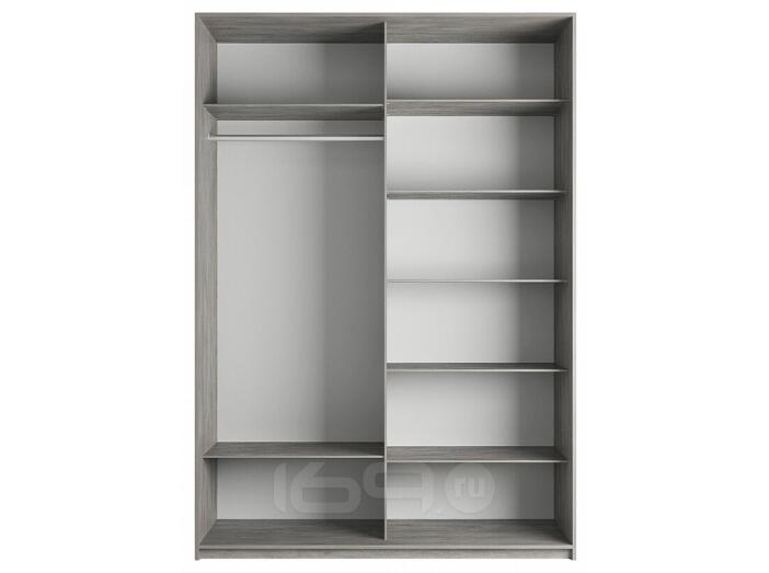 Корпус шкафа-купе Прайм 2 ТМ_L-120 Бетон 1200х2300х570