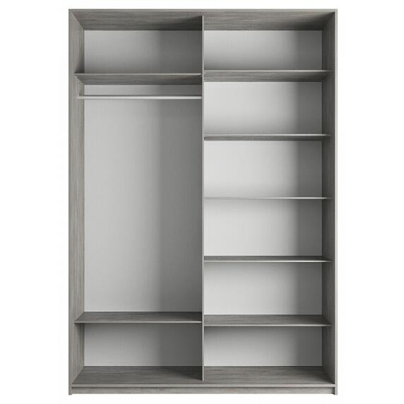 Корпус шкафа-купе Прайм 2 ТМ_L-120 Бетон 1200х2300х570