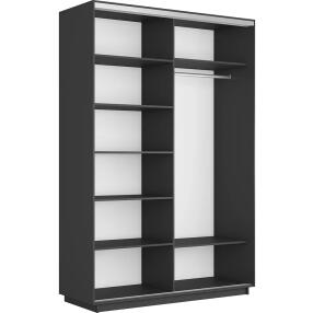 Корпус шкафа-купе Прайм 2 ТМ_L-120 Серый Диамант 1200х2300х570