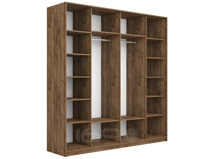 Корпус шкафа-купе Прайм Премиум 2-дв. 2200х2300х570 Крафт табачный
