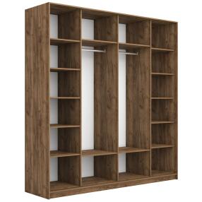 Корпус шкафа-купе Прайм Премиум 2-дв. 2200х2300х570 Крафт табачный