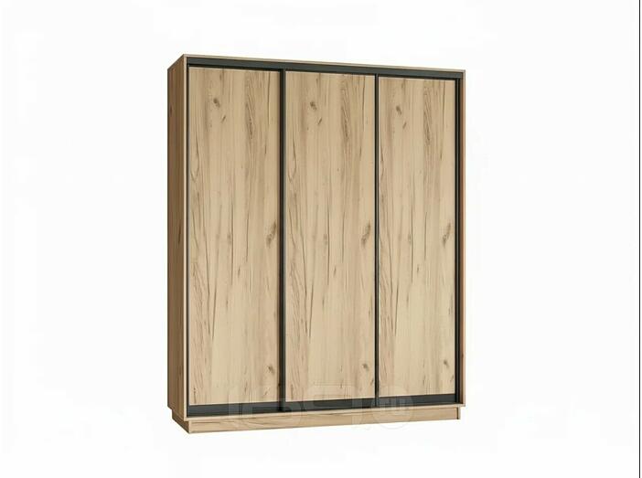 Шкаф-купе Тринити NEW (1800) Фасад вставка 600 (Дуб Крафт)