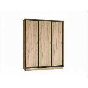 Шкаф-купе Тринити NEW (1800) Фасад вставка 600 (Дуб Крафт)