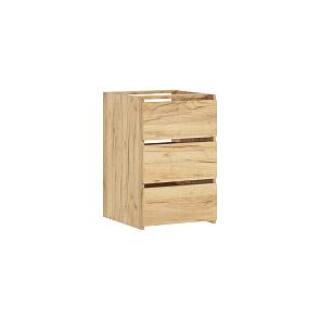 Тумба в Шкаф-купе Тринити  (Дуб Крафт)