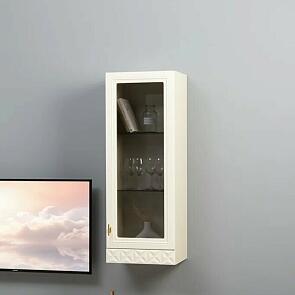 Шкаф 400x305x1073 Марион Слоновая кость МДФ