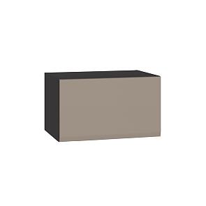 Сидней Шкаф навесной 16.314.05 Антрацит 0164, Веллюто Капучино AG 707 ПВХ