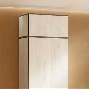 Антресоль 800x510x418 Норд Дуб крафт белый/дуб крафт белый ЛДСП