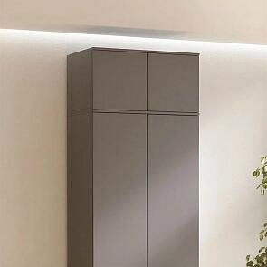 Антресоль 800x510x418 Норд Графит/графит ЛДСП