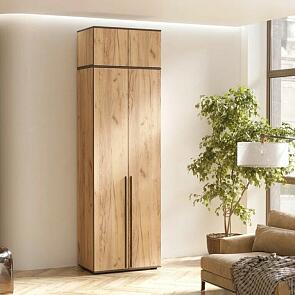 Норд Шкаф 2-х ств.(800) с антресолью (Дуб Крафт)