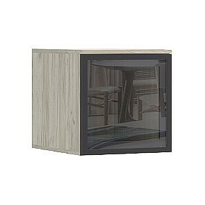 Норд Антресоль-стекло к пеналу (400) (Дуб Крафт серый)