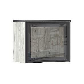 Норд Антресоль-стекло к терминалу (300) (Дуб Крафт Белый/Дуб Крафт Белый)