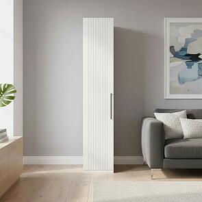 Валенсия шкаф-пенал 13.207 Белый шагрень