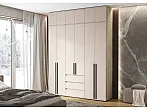 Норд Шкаф 6-ти ств + Антресоль к шкафу 6-ти ств (Кашемир, Дуб Крафт серый)