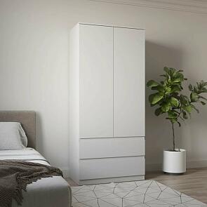 Шкаф для одежды STERN ШКЯ-2.900 Белый