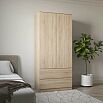 Шкаф для одежды STERN ШКЯ-2.900 Дуб Сонома