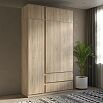 Шкаф для одежды STERN с антресолью ШКЯ-3 Дуб Сонома